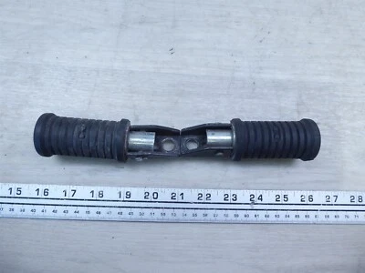 1983 Kawasaki KZ250 LTD K451-1) left and right rear foot pegs set Foto 1 de 4