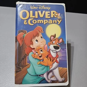 VHS - Oliver and Company - Walt Disney - Clamshell Case - Picture 1 of 9