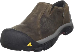 Men's Brixen Waterproof Slip On Mules, Slate Black/Madder Brown, 14 Wide - Picture 1 of 8