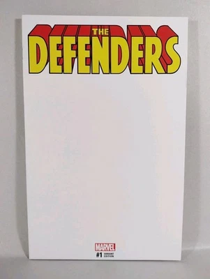 DEFENDERS #1 (2017) Marvel Comic Blank Sketch Variant Cover New NM - Image 1 of 3