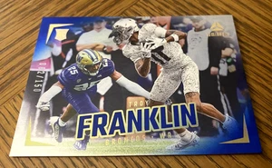2024 Panini Luminance TONY FRANKLIN "BLUE" #'d /150 RC SP #193 - DENVER BRONCOS - Picture 1 of 2