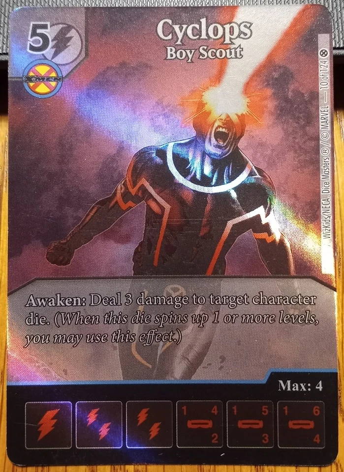 Призовая карта Dice Masters - Cyclops - Boy Scout - событие в фольге - Изображение 1 из 1