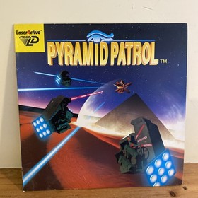 Pyramid Patrol Pioneer LaserActive Sega Mega LD PEASU5001 Laserdisc Taito 1993