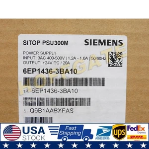 1PC 6EP1436-3BA10 New In Box 6EP1436-3BA10 Power Supply Expedited Shipping - Picture 1 of 4