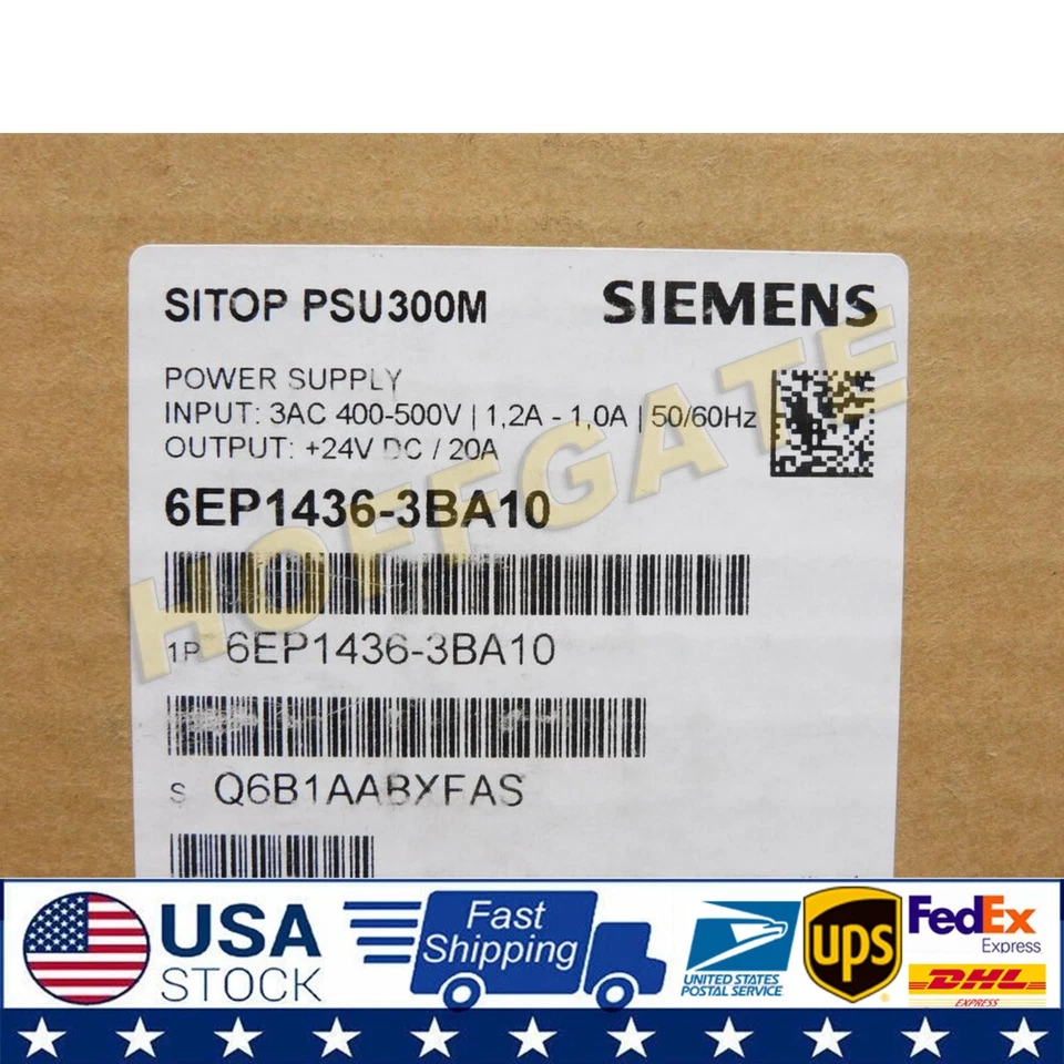 1PC 6EP1436-3BA10 New In Box 6EP1436-3BA10 Power Supply Expedited Shipping - Image 1 of 4
