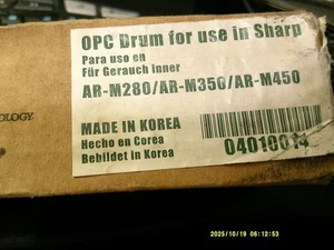 OPC Drum FOR USE IN SHARP , Organic Photo Conductor Drum,AR-M280,M350,M 450 - Picture 1 of 1