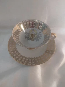 Kommunion Porzellan Tasse und Untertasse Bavaria Mitterteich Germany - Bild 1 von 4