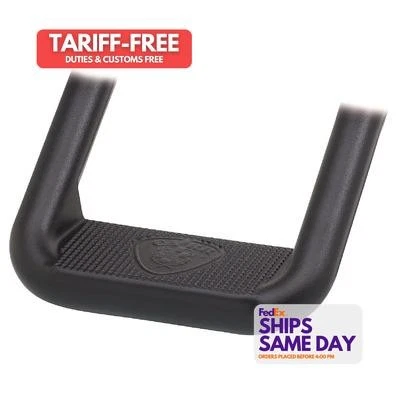 Carr 104501, Pair of Hoop II Multi Mount Step Black Aluminum Performance Parts - Image 1 of 4