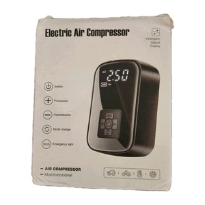 Car-Mounted Wireless Car Air Pump Digital Tyre Inflator Portable Compressor Tool - Picture 1 of 3