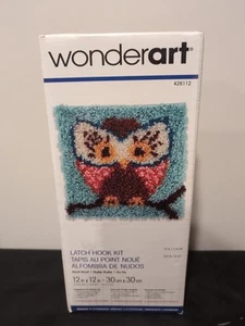Wonderart #426112 Kit de Gancho de Cierre, Almohada OWL 12x12, Pared o Decoración Nueva Caja Sellada - Imagen 1 de 2