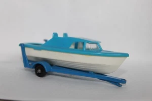 1966 Matchbox #9d: Boat And Trailer - Picture 1 of 6