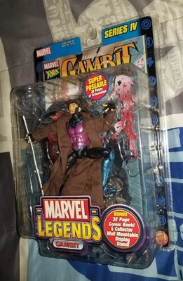 Marvel Legends Series IV Gambit Action Figure Toy Biz 2003 - Image 1 of 4