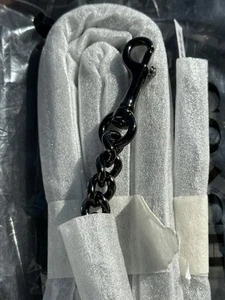 Bandolera de hombro Coach 58847 Dinky con correa de cadena 46"-48" - bronce oscuro nueva con etiquetas - Imagen 1 de 9
