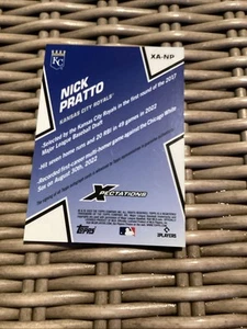 2023 Topps Xpectations #XA-NP Nick Pratto RC Auto Circuit Citrus Orange #11/25 - Picture 1 of 2