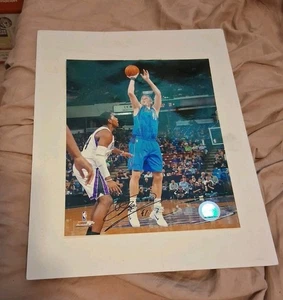 Handsignierte Dirk Nowitzki NBA Fotodatei 8x10 Foto Echtheitszertifikat kostenloser US-Versand - Bild 1 von 9