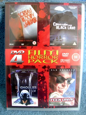 4 Film Horror Pack (DVDR2) 2005 Clu Gulager (BARGAIN) - Image 1 of 3