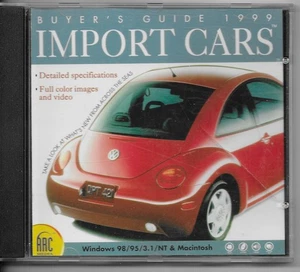 Import Cars Buyers Guide 1999 CD ROM - Picture 1 of 1