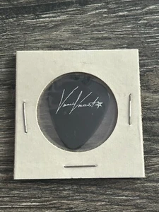 Kiss Guitar Pick Vinnie Vincent Signature 1 SIDED Black White Vintage Kiss - Picture 1 of 2