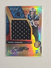 2021 CHUBA HUBBARD- Panini Gold Standard 12/149  RC AUTO 
