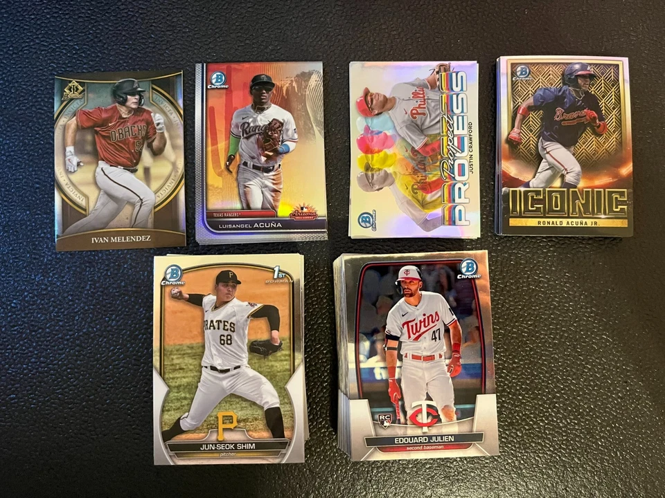 2023 Bowman Chrome Inserts Prospects BUY 5 GET 5 FREE Complete Your Set You Pick - Image 1 of 1
