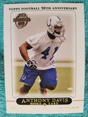 2005 TOPPS ANTHONY DAVIS ROOKIE #386 INDIANAPOLIS COLTS RC - Image 1 of 4
