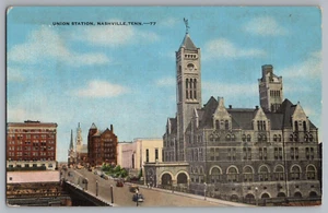 Union Station, Nashville, Tennessee Postkarte - Bild 1 von 2