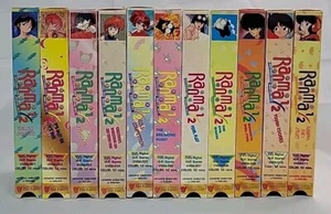 Ranma 1/2 - Series "Anything Goes Martial Arts" complete VHS 1 - 11 English dub - Imagen 1 de 5