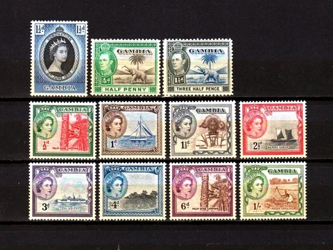 British Gambia, 1930s, MLH (2176) Cover