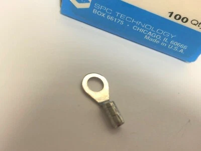 Lote de terminales de lengua de anillo 100 SPC Voltrex CRS-TO-1810-HT #12151 Foto 1 de 4