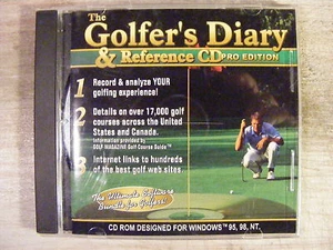 The Golfer's Diary and Reference (CD-ROM, 1999) - Picture 1 of 2