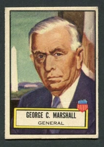 1952 Topps Look 'n See George C. Marshall EX-1 #107 - Bild 1 von 2
