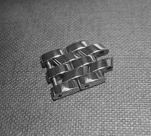 Genuine link band FRANCK MULLER 1752 Belt Bracelet Piece 2 frames 1.4cm width - Picture 1 of 7