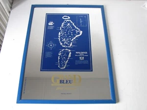 QUADRO/SPECCHIO PUBBLICITARIO PINOT FRIZZANTE - GRAND BLEU - Picture 1 of 6