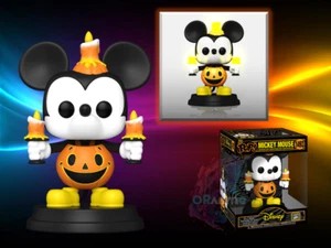 Mickey Mouse Halloween Light-Up Super Funko Pop! Vinyl Figure #1493 (IN HAND) - Picture 1 of 4
