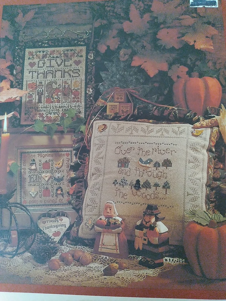 Shepherd Bush Thanksgiving Folio Cross Stitch PATTERN  Leaflet/Booklet - Image 1 of 1