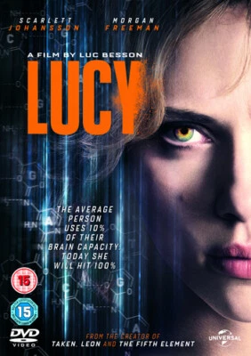 Lucy DVD (2015) Scarlett Johansson, Besson (DIR) cert 15 FREE Shipping, Save £s - Image 1 of 2