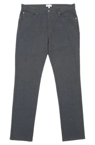 Pantalones de franela Peter Millar Crown para hombre 34 x34 Mountainside gris carbón MF23B01 - Imagen 1 de 9