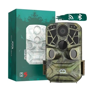 COOAU Wildkamera 24MP 4K mit App Handyübertragung WLAN PIR Jagdkamera Nachtsicht - Bild 1 von 9