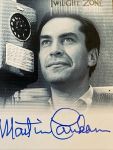 Twilight Zone Martin Landau A-152b 2016 raro autografiado Rittenhouse - Imagen 1 de 2