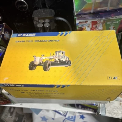 XCMG GR180 MOTOR GRADER XCMG RARE DIECAST COLLECTORS MODEL GRADER MOTOR 1/48XCMG - image 1 of 2