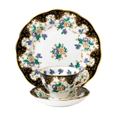 Royal Albert 100 Years Teaware Teacup Saucer & Plate 1910 - image 1 of 2