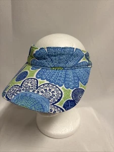VERA BRADLEY DOODLE DAISY WOMEN'S VISOR/ HAT - LIMITED EDITION - GUC  - Picture 1 of 4