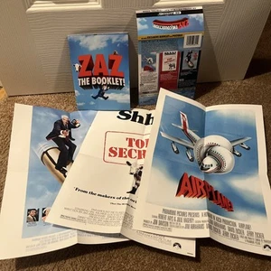 ZAZ The Collection 4K J-Card Posters & The Booklet NO DISCS Top Naked Airplane - Picture 1 of 9