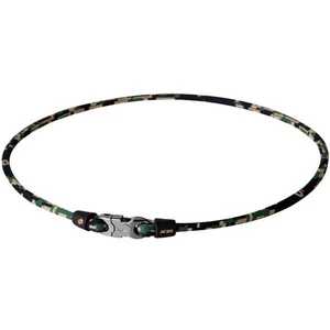 Phiten X30 Digital Camo Titanium Necklace Woodland - 18 Inch - Picture 1 of 1