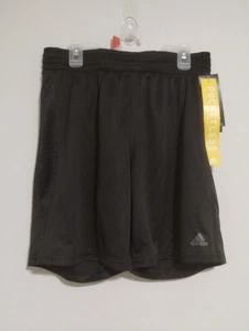 BRAND NEW Adidas Youth Flag Football Shorts Pocketless Size Small Black - Picture 1 of 3