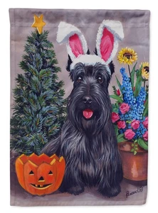 Caroline's Treasures Scottish Terrier Scottie All Seasons Garden Flag PPP3138GF - Picture 1 of 3