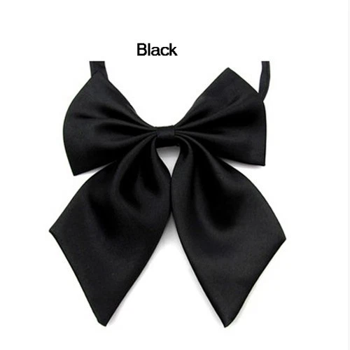 10 PIEZAS Mujeres Niña Estudiante Corbata Ajustable Fiesta Banquete Banco Corbata de Satén Foto 1 de 2