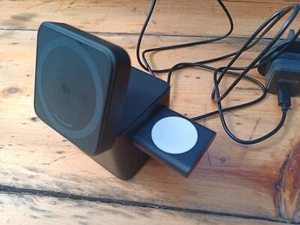 Anker 3-in-1 Cube with Qi2 – Grey/Black - Wireless Charger - Zdjęcie 1 z 11