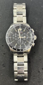 Orologio Cronografo Movado Uomo Serie 800 Quadrante Nero Performance Acciaio - Foto 1 di 5