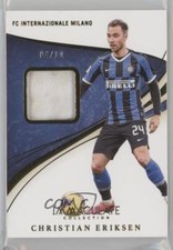2020 Panini Immaculate Boot Memorabilia Gold 4/10 Christian Eriksen #BM-CE